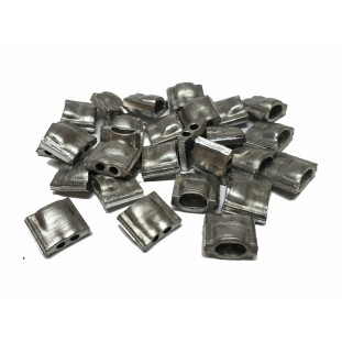 Alumīnija plombas 10x10mm Alumīnija plombas 10x10mm